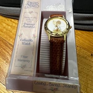 Precious Moments Women's Watch with Leather Band